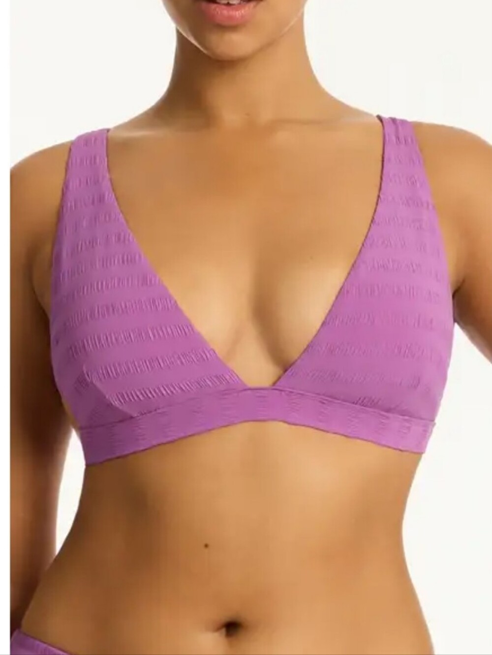 NWT Sea Level Palisades Longline Triangle Bikini Top